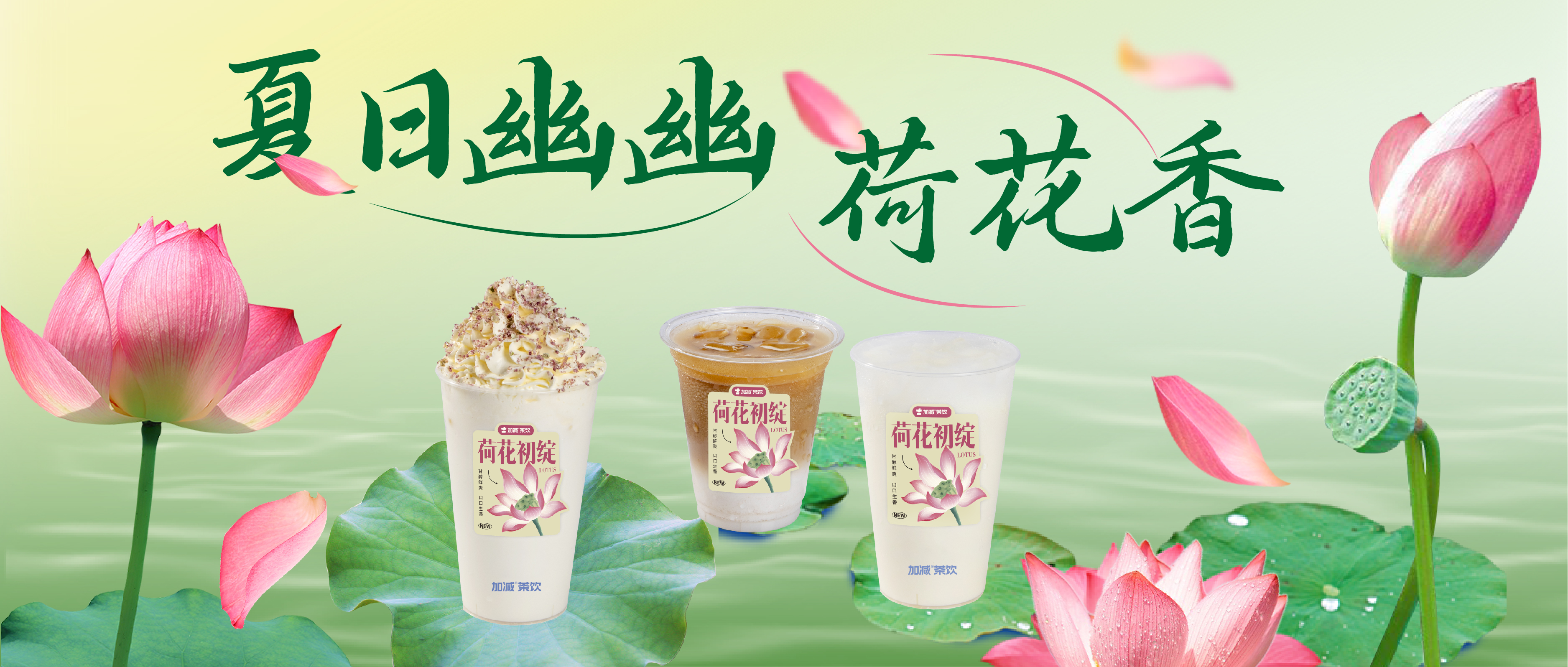 荷花新茶首次上线，1000张尝鲜券免费送 ！